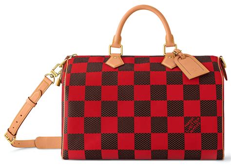 speedy 40 bandoulière damier pop